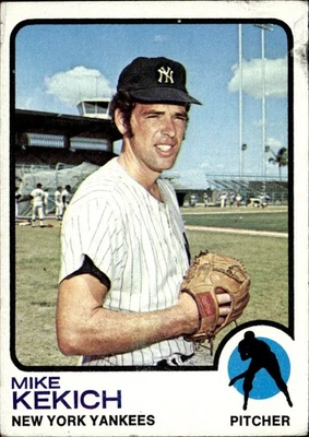 Mike Kekich 1973 Topps #371 New York Yankees - Image 1 of 2