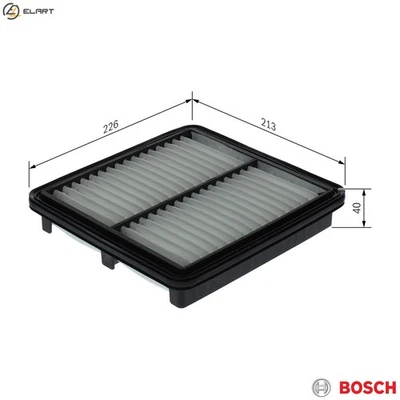 AIR FILTER F 026 400 667 FOR MAZDA PE-VPS/PEXB/PEXT/PEX3 2.0L 4cyl CX-3 - Image 1 of 4