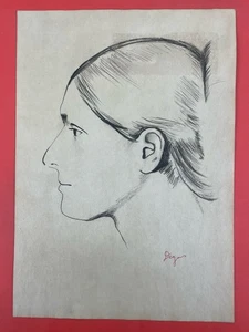 Edgar Degas (Handmade) Drawing mixed media on paper signed & stamped - Picture 1 of 2