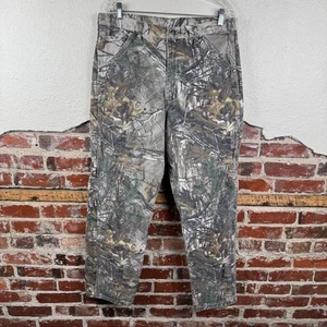 Wrangler ProGear Pants Mens 35x32 Camo Hunting Outdoor Realtree Cargo Cotton - Picture 1 of 8