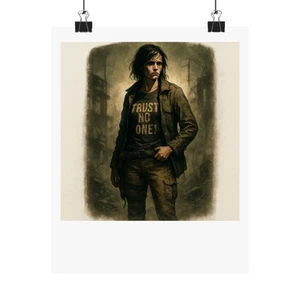 Urban Grit Matte vertikale Poster, Wandkunst, Wohndeko, Höhle Kunstwerk, [...] - Bild 1 von 5