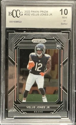 🔥2022 Panini Prizm Velus Jones Jr. BCCG BCCG 10🔥 - Image 1 of 2