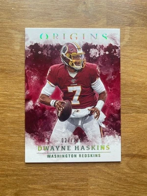 2020 Panini Origins Red #17 Dwayne Haskins /299  - Image 1 of 2