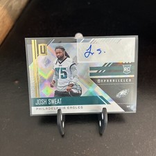 2018 Panini Unparalled Josh Sweat Autograph RC Rookie Card #271 Eagles