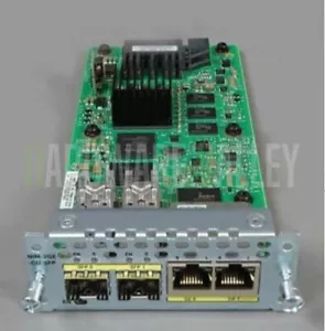 CISCO NIM-2GE-CU-SFP 2-port GE WAN NIM, dual-mode RJ45 & SFP - Imagen 1 de 1