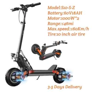 Elektroroller 60kmh 2000W Dual Drive E-scooter offroad E-Roller für Erwachsene - Bild 1 von 12