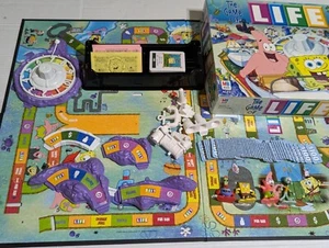 The Game Of Life Bob Esponja Pantalones Cuadrados Juego de Mesa 2005 Faltan Instrucciones - Imagen 1 de 7