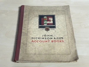 1938 John Dickinson & Co Account Books Catalogue Illustrated Apsley Mills Hemel - Picture 1 of 12