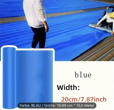 Blaue Dachfolie, Selbstklebend, 10m Großes Dach industrielles wasserfestes Folie - Bild 1 von 4