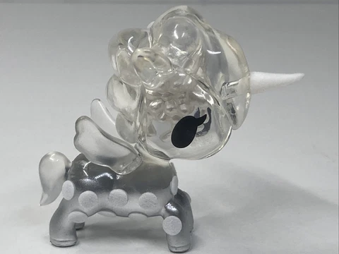 Tokidoki Mochi Sky Unicorno Snowballs 2” Mini Figure New with Squishy Case Cover