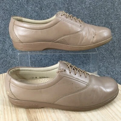 Zapatos cómodos SAS Tripad para mujer 11M informales para caminar Oxford con cordones cuero beige  Foto 1 de 4