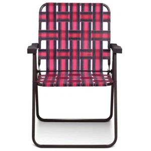 6PCS Patio Outdoor Lawn Camping Chair Beach Folding Chair Lightweight Portable - Picture 1 of 14