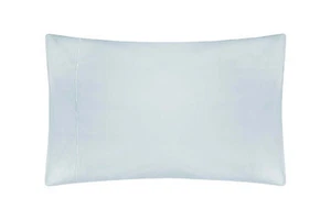 400 TC Par de Almohada Egipcio Algodón Egipcio Una Capa Ama de Casa Pato Huevo Azul - Imagen 1 de 1