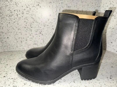 Lifestride Womens Shoes Mesa Slip Ankle Booties  8.5W Black - Image 1 of 4