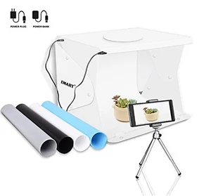 Emart 14 x 16 Photography Table Top Light Box 52 LED Portable Photo Studio Shoot - Picture 1 of 8