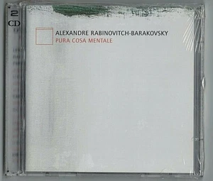 A.RABINOVITCH BARAKOVSKY 2 CD SET (SEALED)PURA COSA MENTALE MARTHA ARGERICH - Imagen 1 de 2