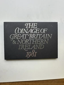 1981 Juego de 6 monedas de prueba The Decimal Coinage of Great Britain and Northern Ireland - Imagen 1 de 4