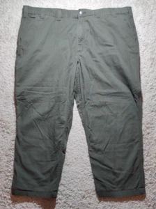 Carhartt Pants Men's 46x30 Green Rugged Flex Relaxed Fit Canvas Workwear Utility - Picture 1 of 16