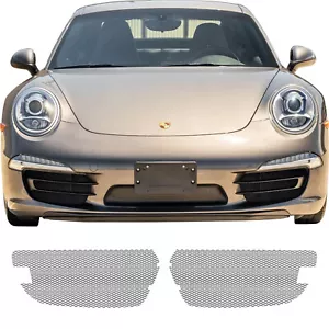 CCG BLACK DIAMOND MESH GRILL KIT FOR A PORSCHE 991.1 4S GRILLE PRE-CUT 2 PIECE - Bild 1 von 6
