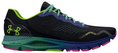 Under Armour HOVR Sonic 6 Speed Overdrive Black Lime Surge 3026217-001 Men Sz 10 - Image 1 of 4
