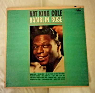 Nat King Cole-Ramblin Rose -VINYL LP Record #T1793 - Image 1 of 4