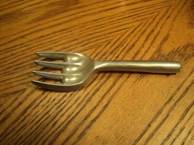 Herramienta de horquilla de jardín manual de mango corto de aluminio vintage de 6-1/2" de largo India sin marca Foto 1 de 4