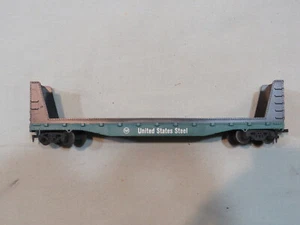 Tyco HO Gauge United States Steel Bulkhead Flat Car - Picture 1 of 1