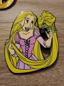 Disney Fantasy Pin Fan Art Rapunzel Tangled Pascal In Hair Tower LE Pin - Picture 1 of 3
