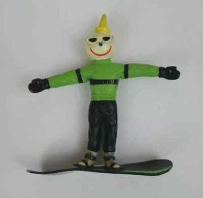 Jack in the Box 1999 Kids Meal Promo "JOCK JACK"  ON A SNOWBOARD. Sealed - Image 1 of 3