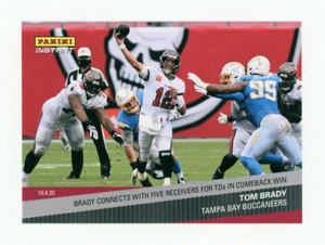 2020 PANINI INSTANT #57 TOM BRADY - SSP - 1 OF ONLY 223 CARD PRINT RUN - Picture 1 of 1