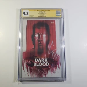 DARK BLOOD #1 JAVAN JORDAN VARIANT CGC 9.8 SS Signed! - Picture 1 of 3
