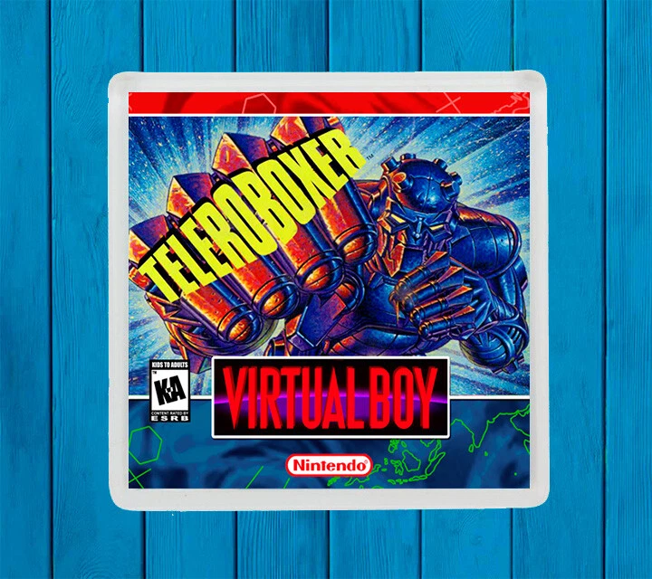 TELEROBOXER Nintendo Virtual Boy Kühlschrankmagnet Imán Nevera - Bild 1 von 1