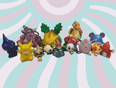 Lot of 14 VTG Pokemon Figures Nintendo - Gamefreak - Tomy - Burger King 1-5'' - Image 1 of 4