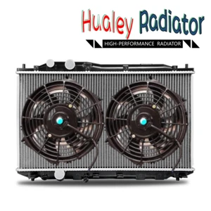 2922 Radiator+Fan For 2006-2010 2011 Honda Civic LX LXS EX GX DX Sedan 1.8L 2.0L - Picture 1 of 7