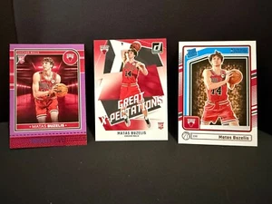 2024-25 Panini Donruss Matas Buzelis Great E-P# 19/Base #240 /Red Hoops RC #241 - Picture 1 of 2
