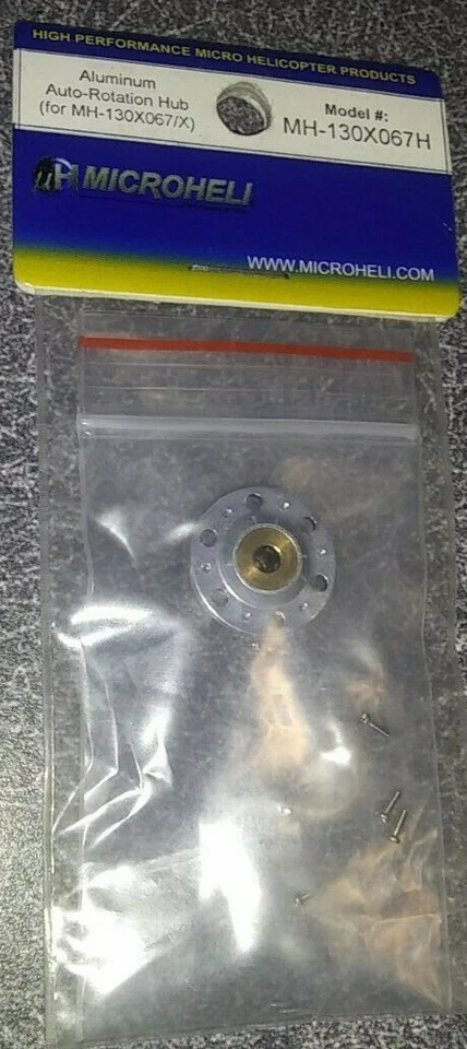 Microheli Aluminum Auto-Rotation Hub MH-130X067H New - Image 1 of 1