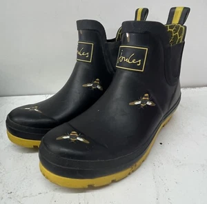 Vintage "JOULES WELLIBOB" HUMMEL GUMMI REGENSTIEFEL Gummis Schuhe DAMEN 7 - Bild 1 von 8