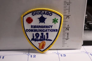 police patch  CHICAGO POLICE FIRE EMS EMERGENCY 911  ILLINOIS - Picture 1 of 1