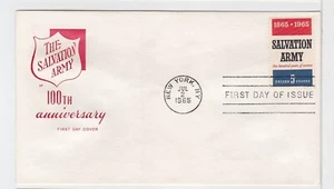 TurtlesTradingPost- Salvation Army #1267- 1965 FDC House of Farnam Cachet - Picture 1 of 1