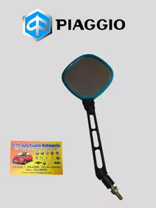 SPECCHIETTO RETROVISORE DESTRO CORPO BLU PIAGGIO ZIP 50 ORIGINALE PIAGGIO - Foto 1 di 2