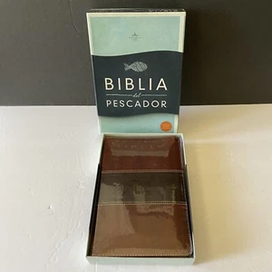 Biblia del Pescador / Fisherman's Bible: Reina-Valeria 1960, Caoba, Simil piel - Picture 1 of 6