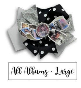 Taylor Swift HairBow ALL 11 ALBUMS Large 6" Hair Bow Handmade USA Bowin Crazy - Picture 1 of 16