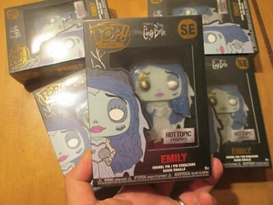 FUNKO POP ENAMEL PIN CORPSE BRIDE EMILY # SE EXCLUSIVE HOT TOPIC NEW - Picture 1 of 9