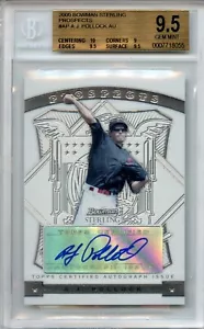 AJ POLLOCK RC ROOKIE AUTO 2009 BOWMAN STERLING PROSPECTS 🔥BGS 9.5/10🔥 - Picture 1 of 2