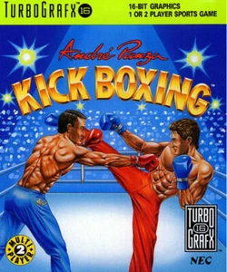 Andre Panza Kick Boxing Turbo Grafx 16 Great Condition Fast Shipping - Picture 1 of 1