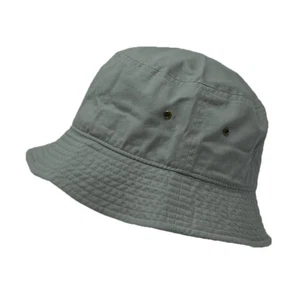 100% Premium Cotton Bucket Hat Small Brim Packable Travel Summer Beach Cap Hats - Picture 1 of 21