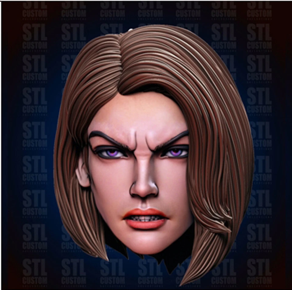 Lois Lane DC Rebirth Ver C 1:12 scale custom unpainted Head 6" Action Figure - image 1 of 1