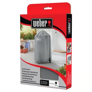 Weber 7175 Gray Grill Cover For 18in Charcoal Grills excluding Jumbo Joe - Picture 1 of 2