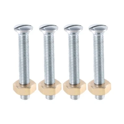 Tornillos de fijación de panel giratorio de acero inoxidable de 6 mm 4 piezas tuerca para Garrard 301 Foto 1 de 4