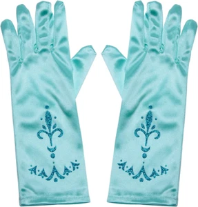 Little Girls Princess Gloves(Solid Color Long Elbow Length) for Birthday,Wedding - Picture 1 of 4